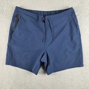 Ten Thousand Shorts Mens Large Blue Foundation Lined Active Running 7" Inseam